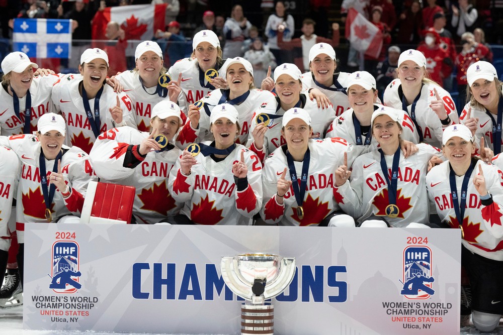 USA Kanada Hokej Ženy MS Finále (8)