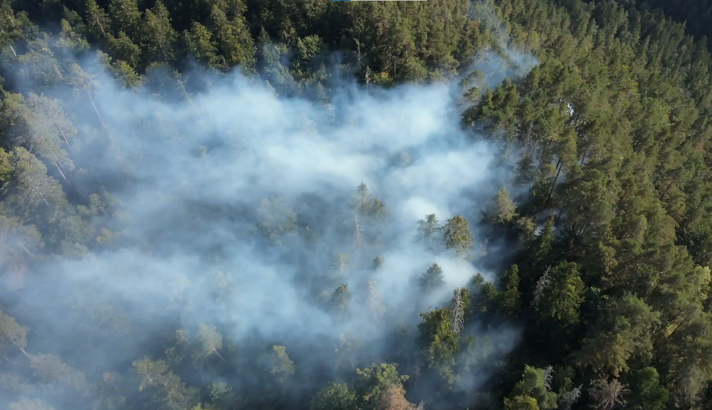 Požiar v Slovenskom raji