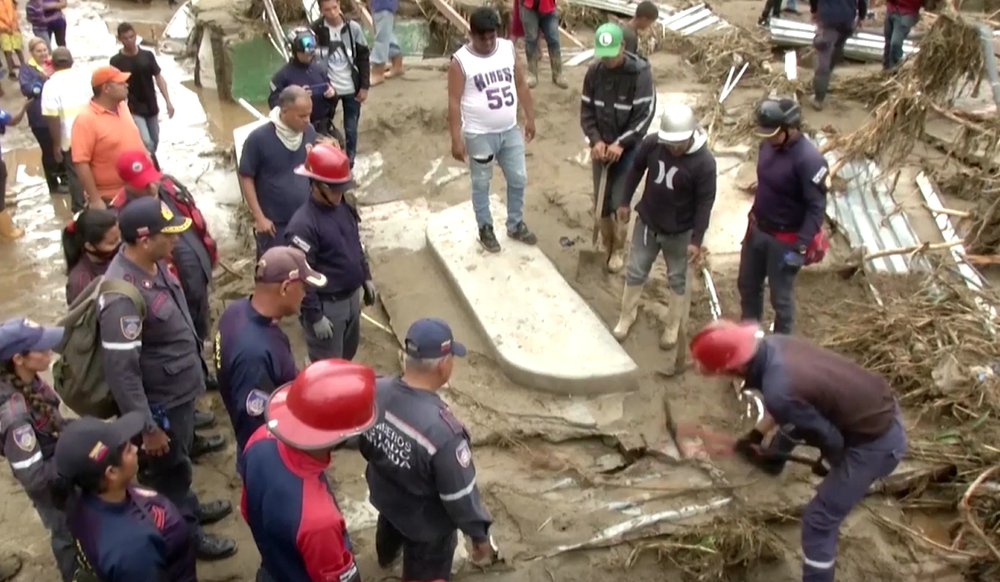 Výbuch sopky Venezuela 6