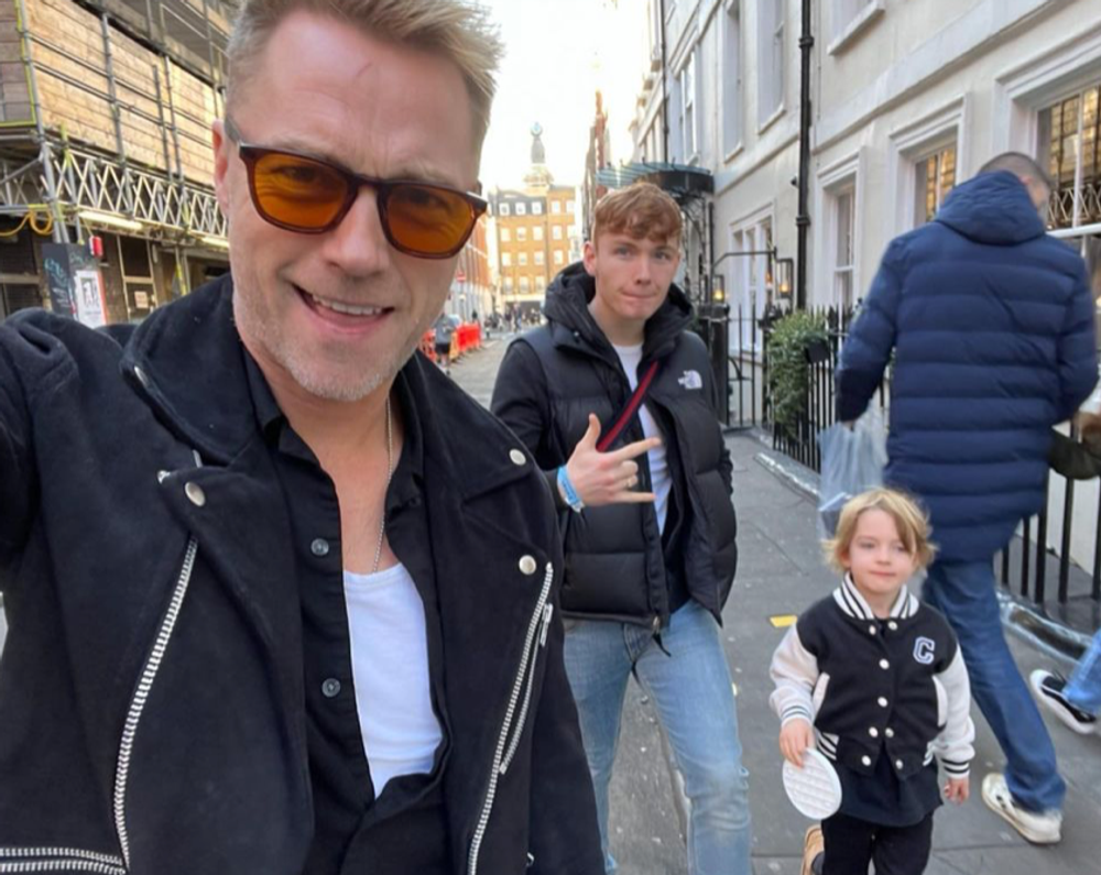 Ronan Keating s deťmi