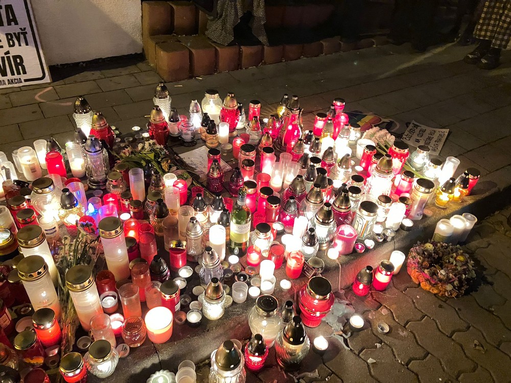 Pochod Zostávame v uliciach na pamiatku Matúša a Juraja