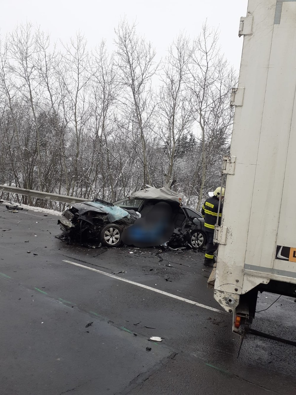 Tragická dopravná nehoda v Kriváni