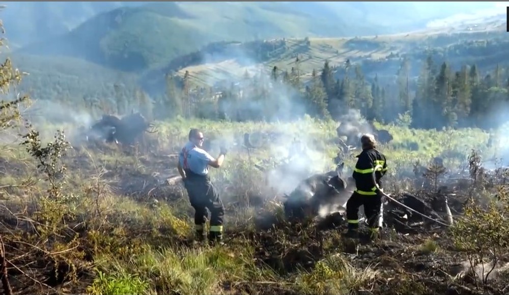 Požiar Bachledova dolina