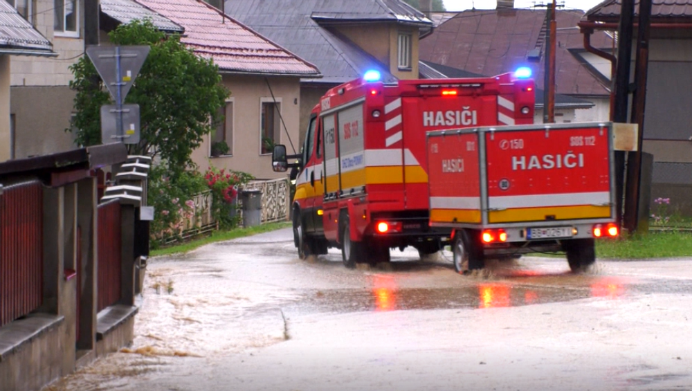 Záplavy v okolí BB