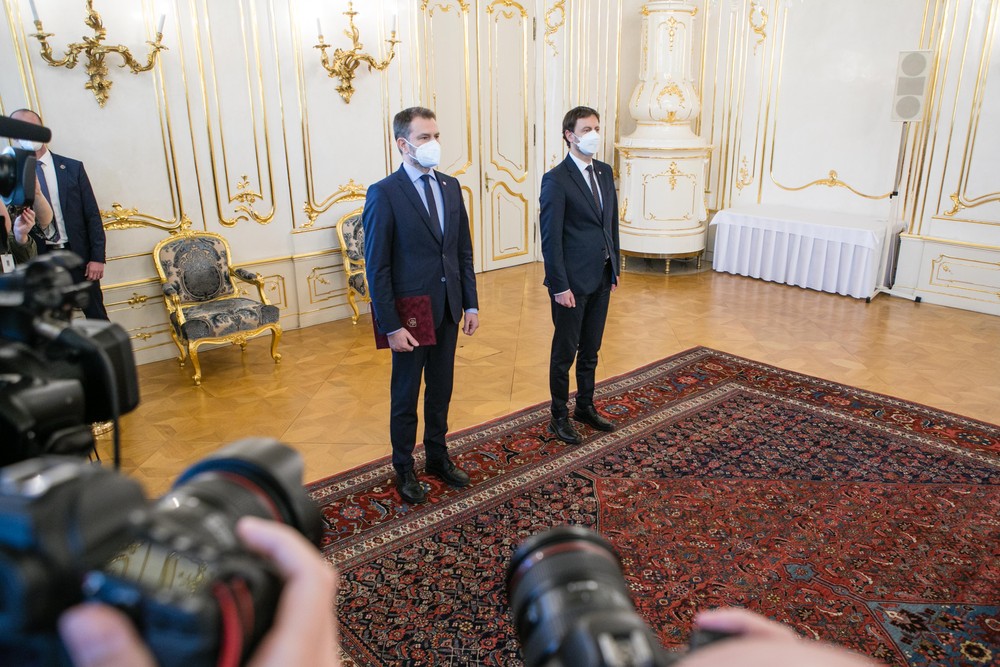 Hlava štátu prijala demisiu predsedu vlády Igora Matoviča