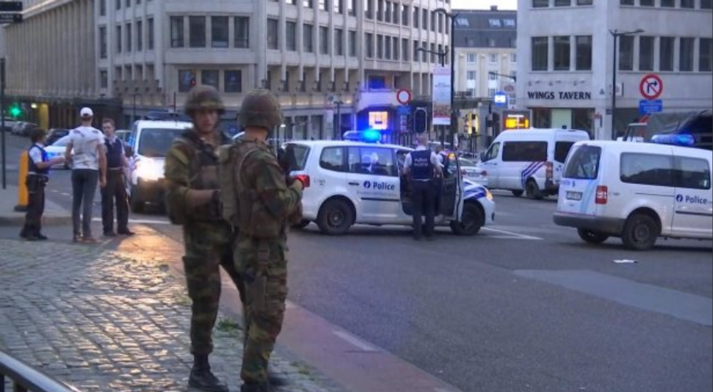 Brusel útok mačetou