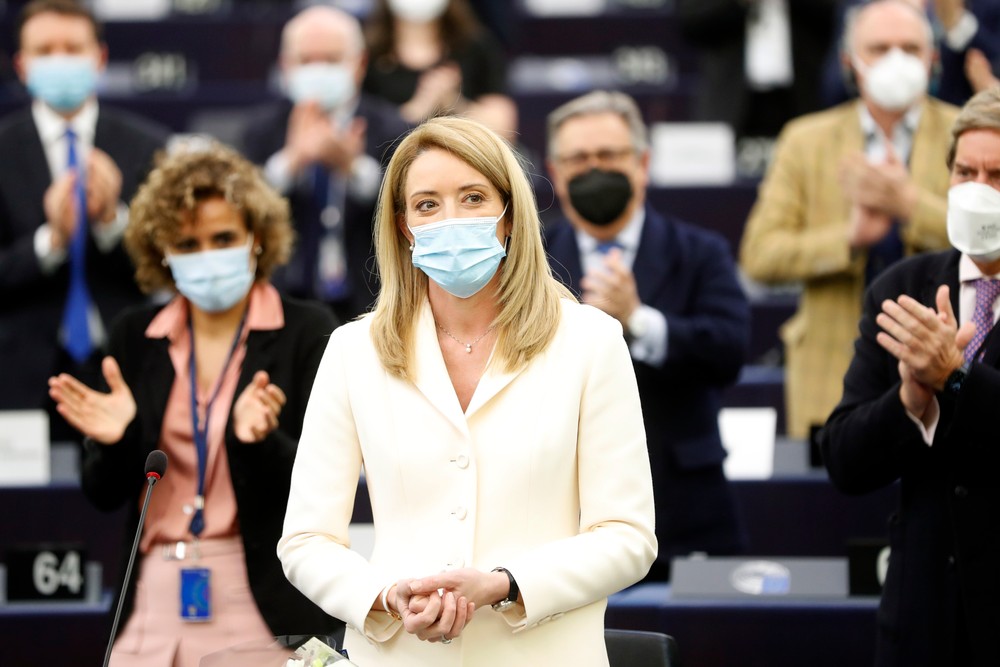 Predsedníčka Európskeho parlamentu Roberta Metsola