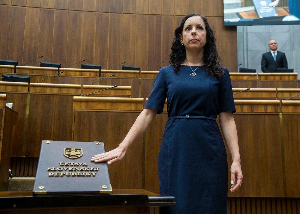 poslankyňa Tina Gažovičová PS Progresívne Slovensko