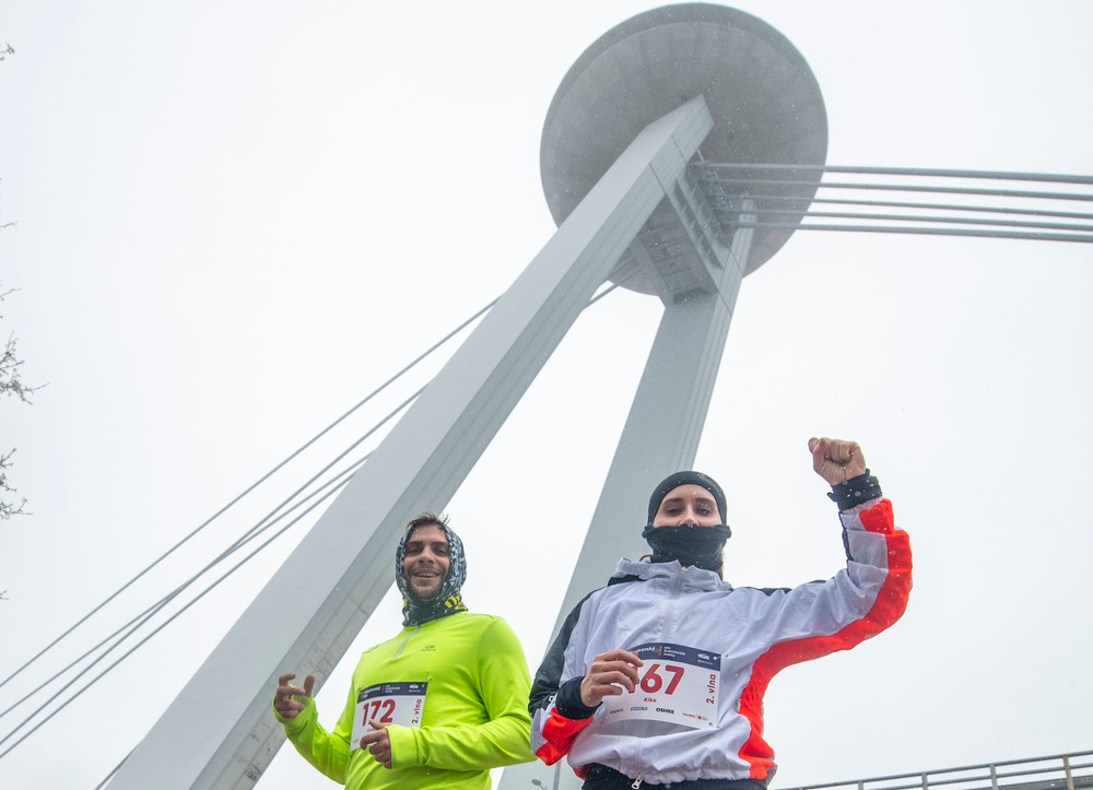 beh bratislavskými mostami