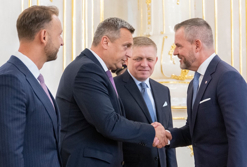 Stretnutie predsedov koaličných strán s prezidentom Petrom Pellegrinim