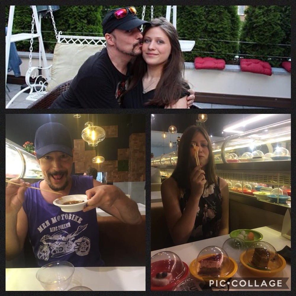 Bohuš Matuš s priateľkou