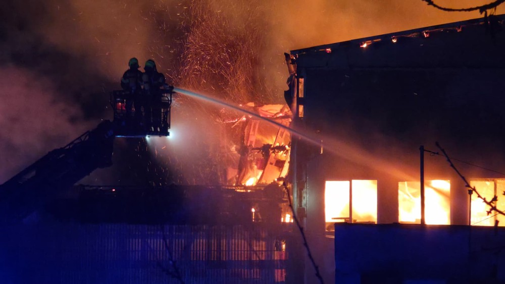 Požiar haly vo Zvolene 4