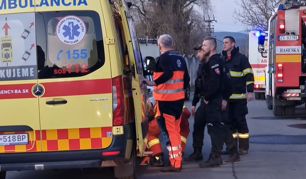 záchranári a záchranka