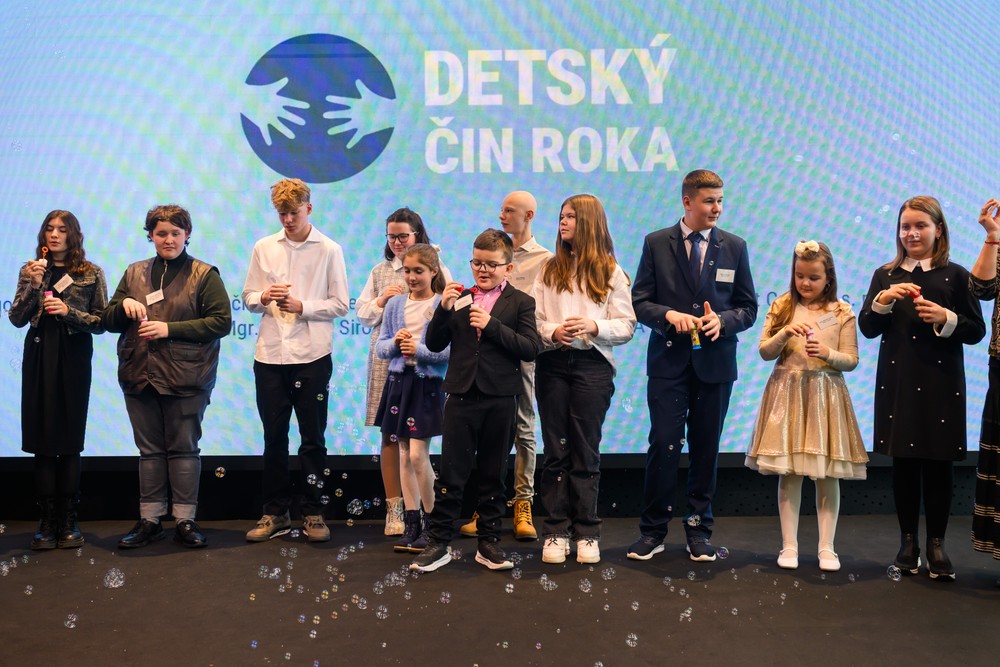 Vyhlásenie výsledkov projektu Detský čin roka 2025