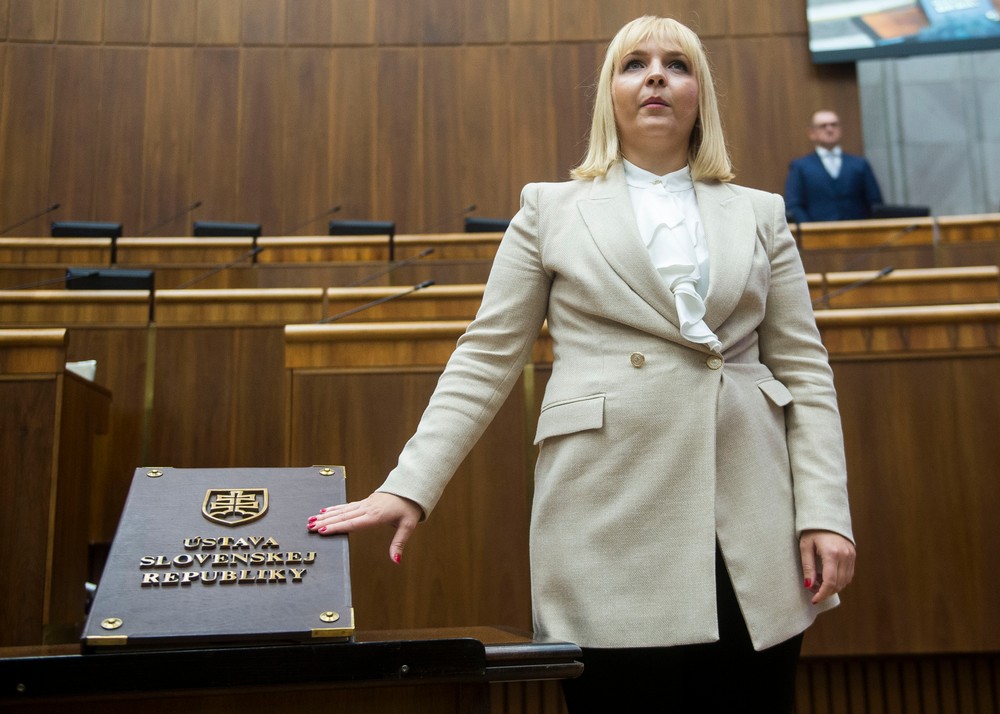 poslankyňa Zuzana Plevíková náhradníčka Smer - SD