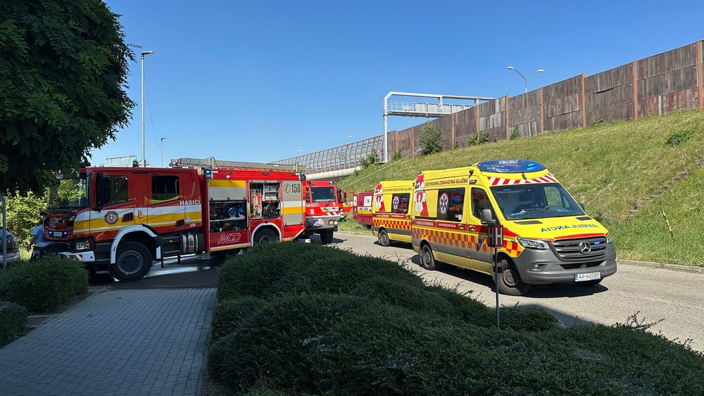 Požiar bytu v Ružinove  2