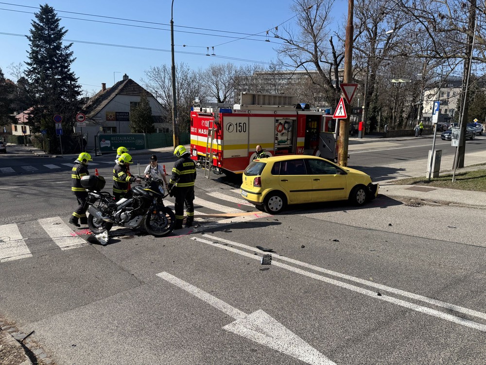 Dopravná nehoda na Kramároch 