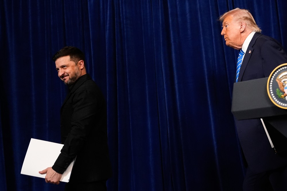 Stretnutia Trumpa zo Zelenským