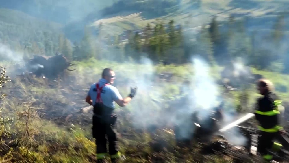 Požiar Bachledova dolina