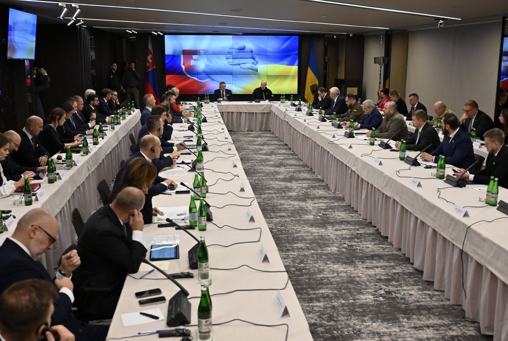 Rokovanie slovenskej a ukrajinskej vlády pri ukrajinskom meste Užhorod