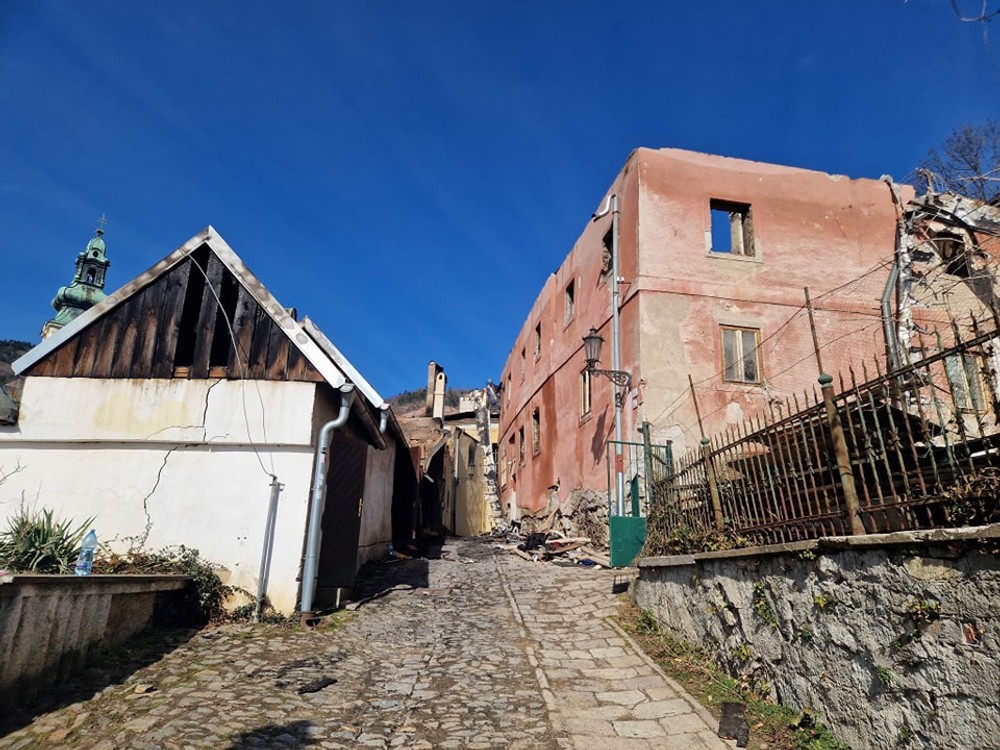 Požiar Banská Štiavnica