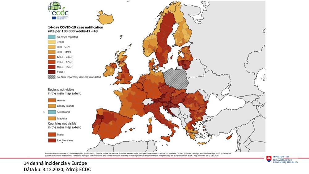 Aktuálna protiepidemiologická situácia 4.12.