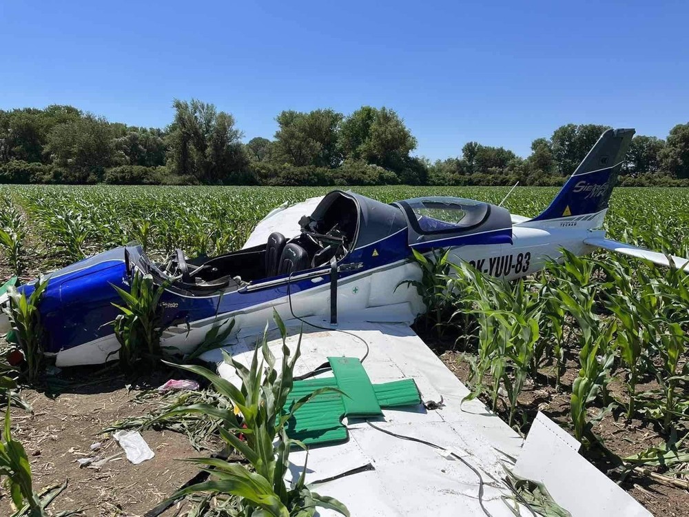 Tragický pád lietadla