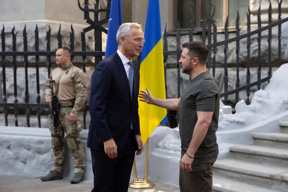 Rusko Ukrajina NATO Zelenskyj Stolteneberg (1)