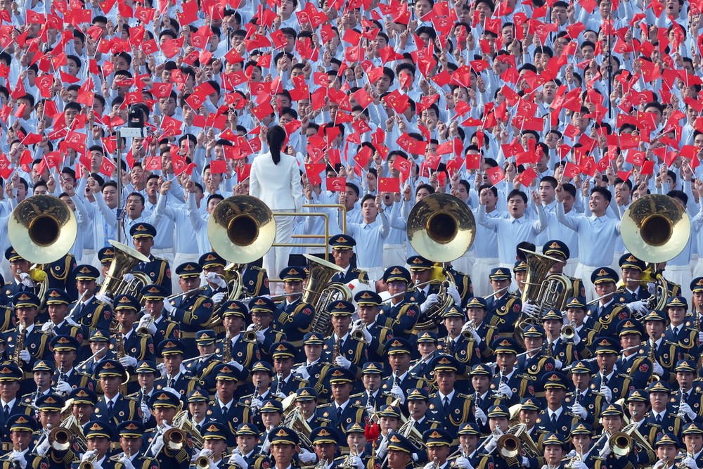 Vojenská prehliadka v Číne