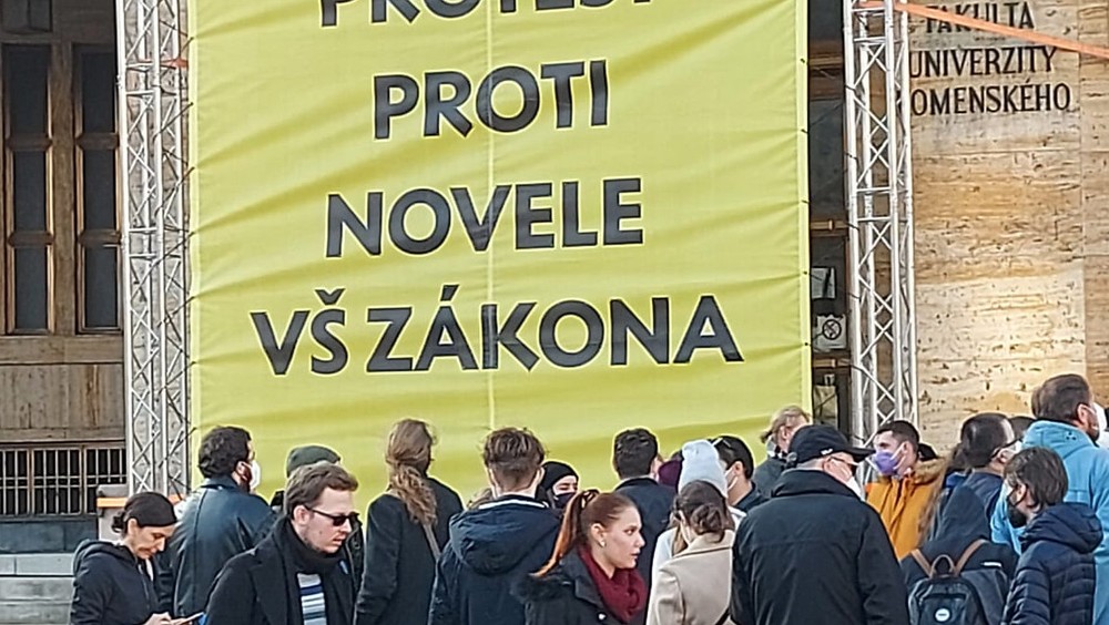 Protest novela VŠ 3