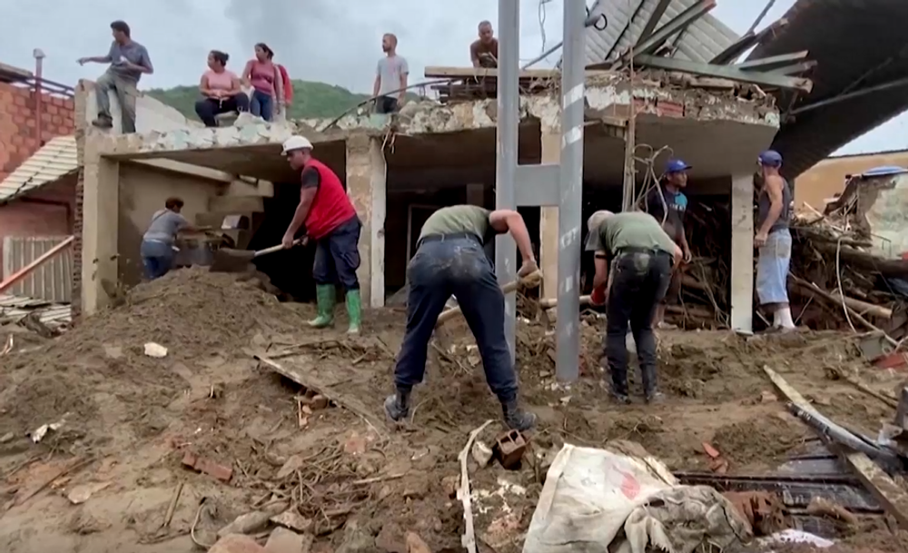 Výbuch sopky Venezuela 8