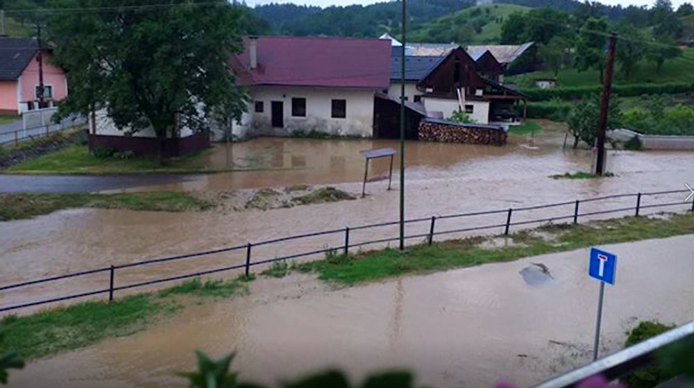 Záplavy v okolí BB