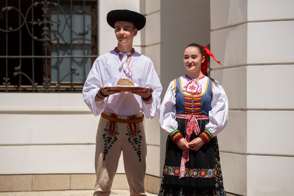 Bratislava Ukrajina Zelenskyj návšteva Slovenska Čaputová prezidentský palác (13)