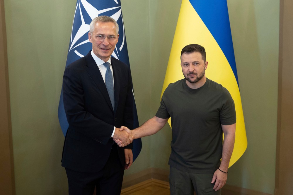 Rusko Ukrajina NATO Zelenskyj Stolteneberg (3)