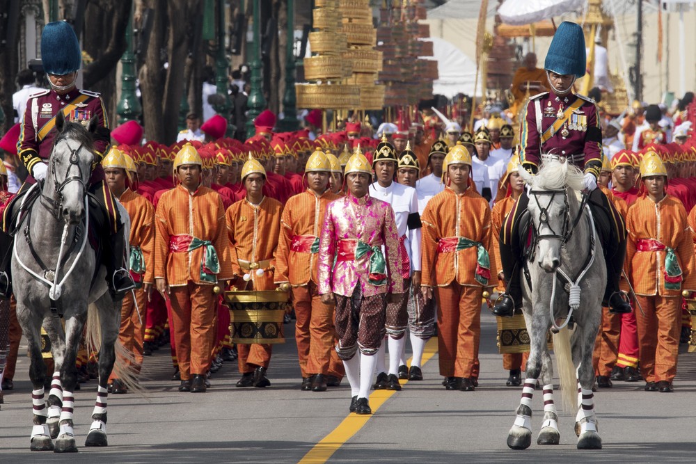 Pohrebná ceremónia thajského panovníka Pchúmipchóna.jpg