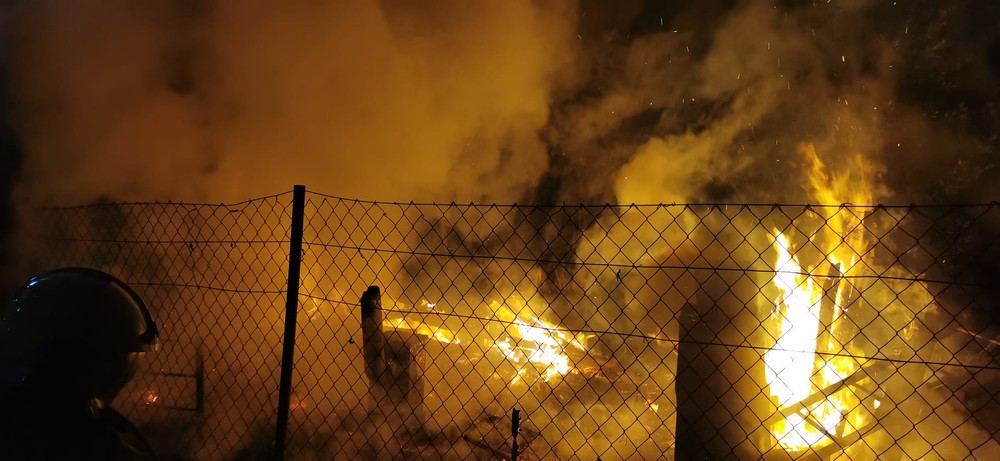 Požiar v Košiciach