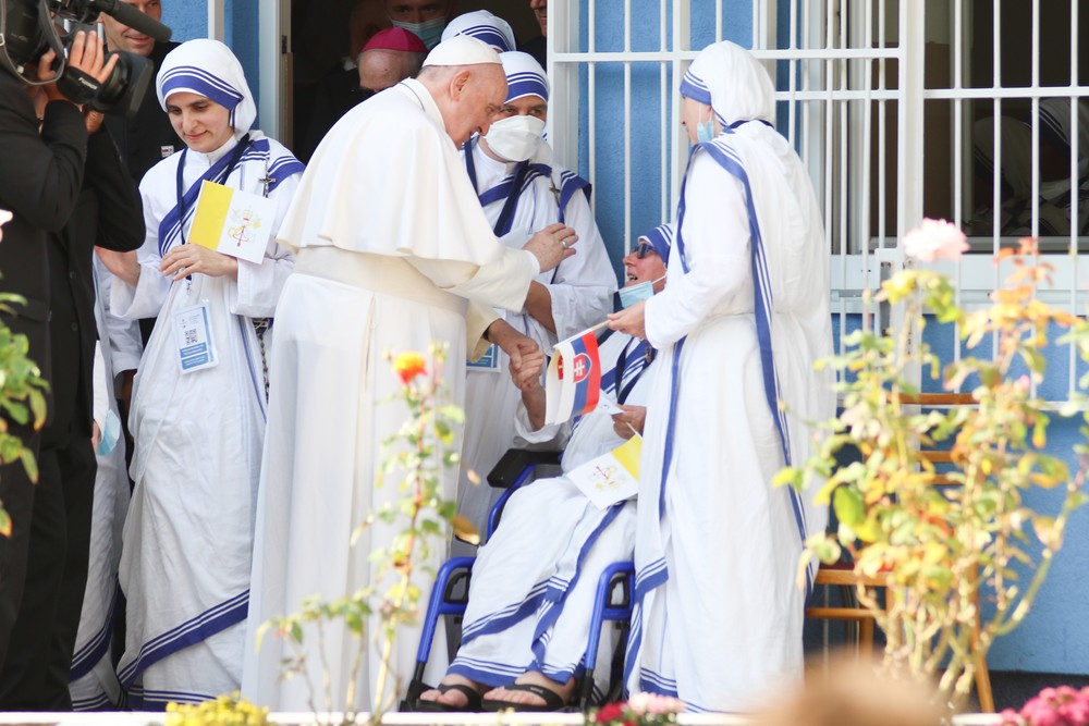 Pápež v Centre Betlehem