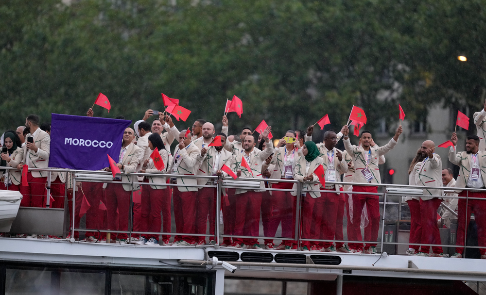 Otvárací ceremoniál letných olympijských hier v Paríži