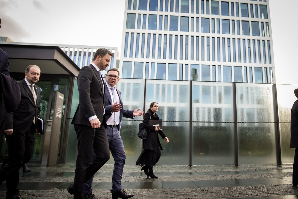 Eduard Heger na návšteve v Eurojustu v Haagu