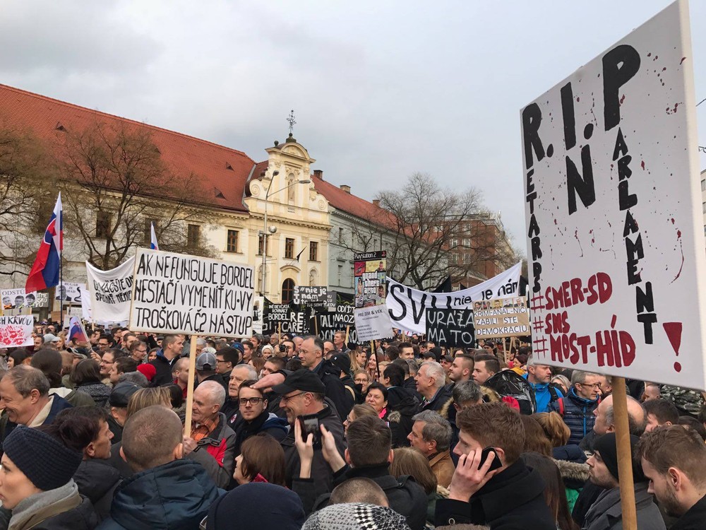 Za slušné Slovensko Bratislava 