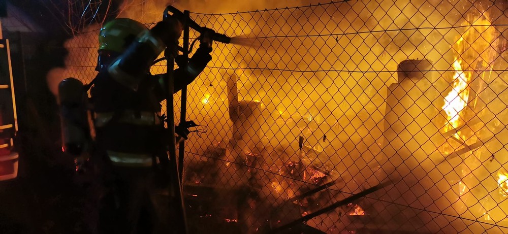 Požiar v Košiciach