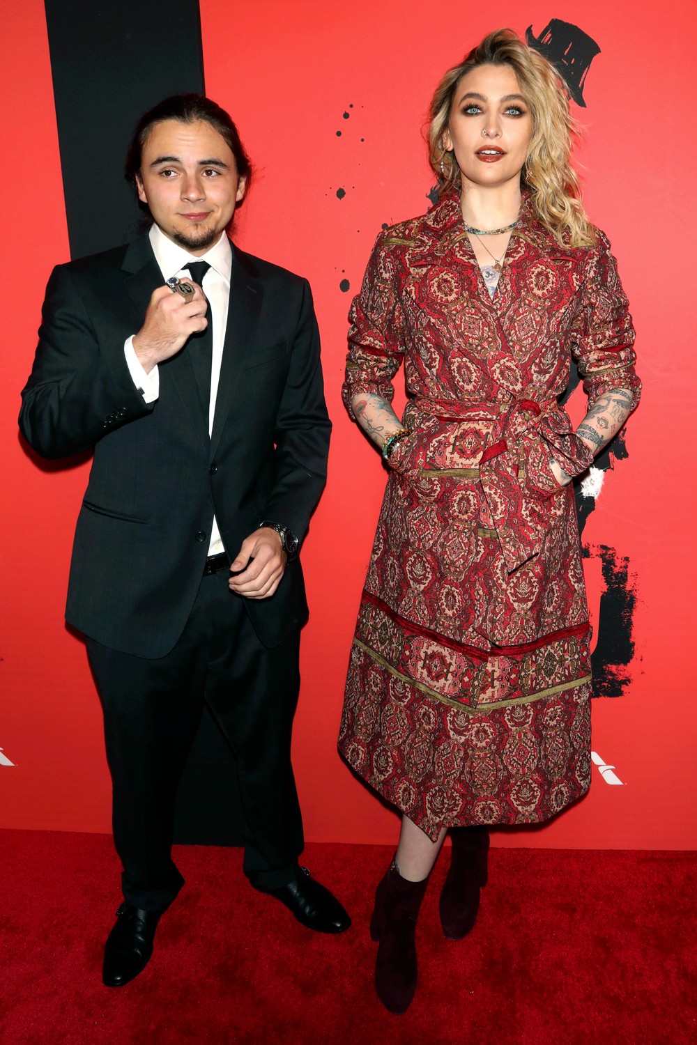 Paris a Prince Michael Jackson I. na premiére muzikálu MJ