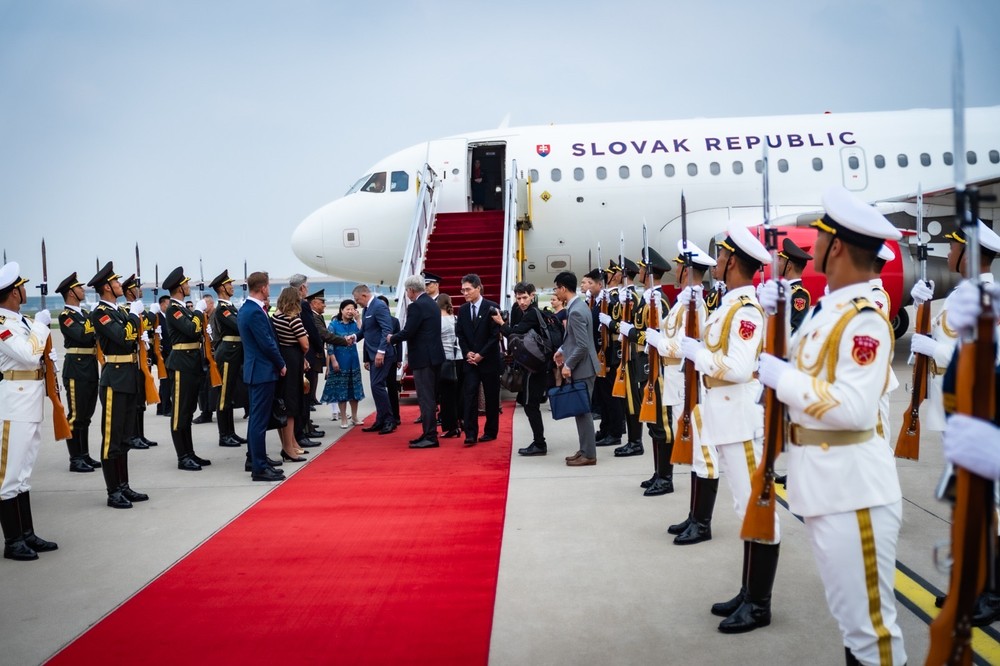 Robert Fico v Číne