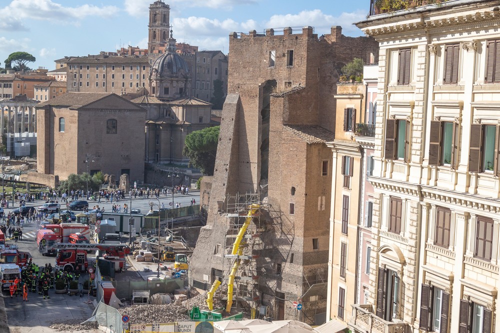 Zrútenie veže v Ríme