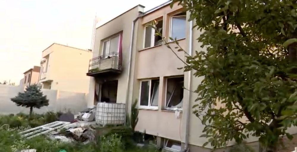 Výbuch izby v rodinnom dome