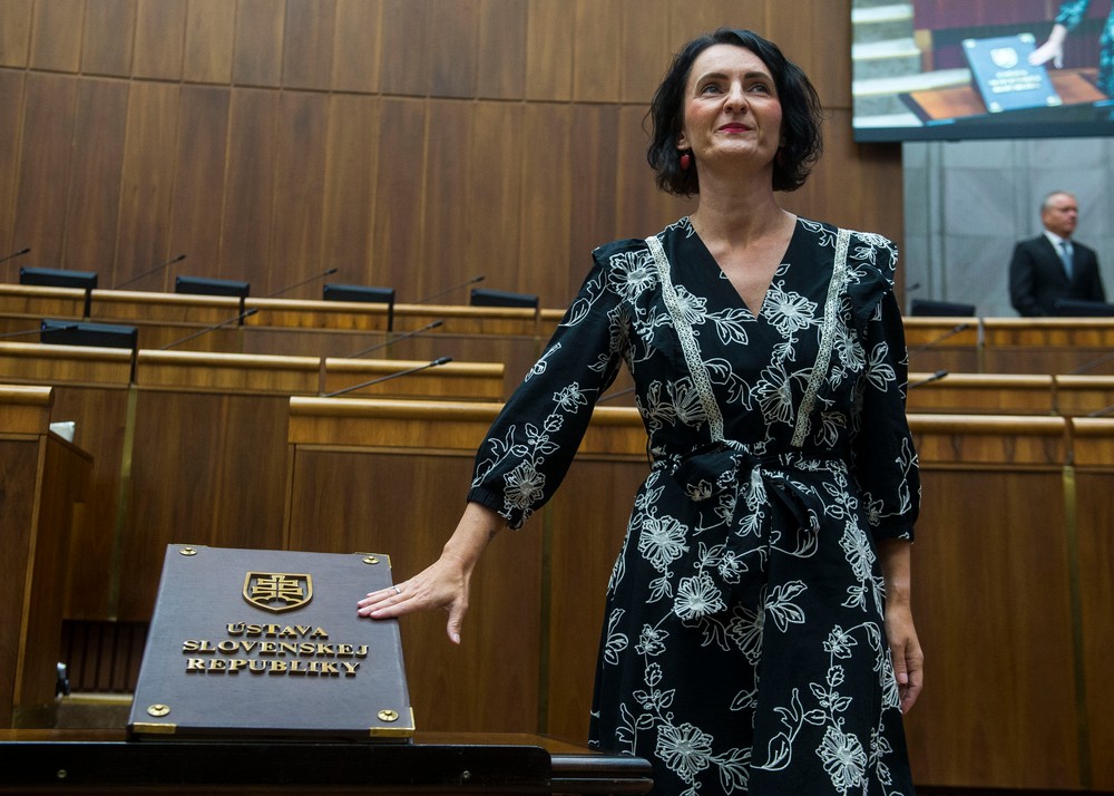 poslankyňa Jana Hanuliaková  PS Progresívne Slovensko