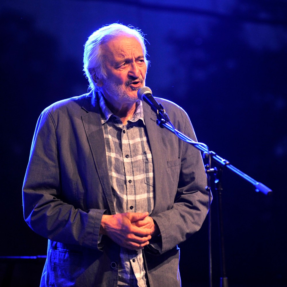 Milan Lasica na koncerte Tribute to freedom na bratislavskom Devíne