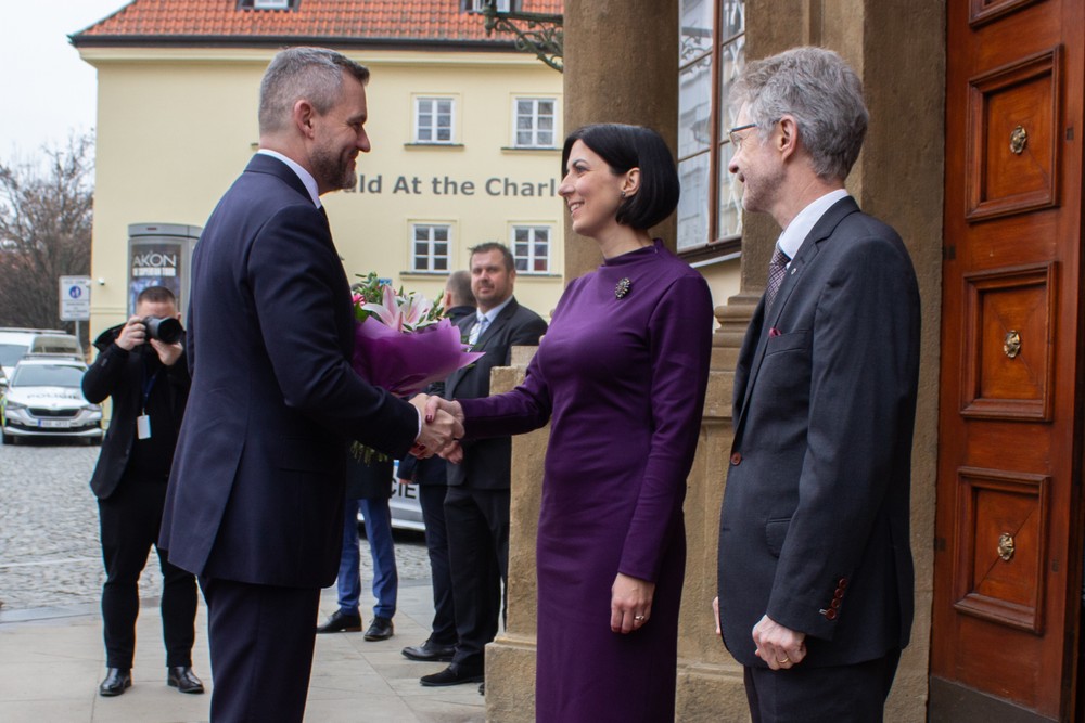Markéta Pekarová Adamová Peter Pellegrini
