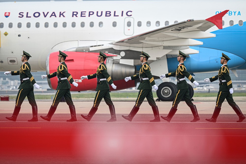 Fico na návšteve Číny