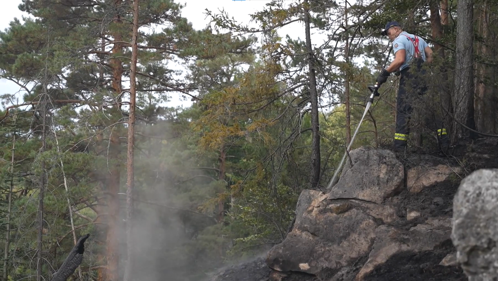 Požiar v Slovenskom raji
